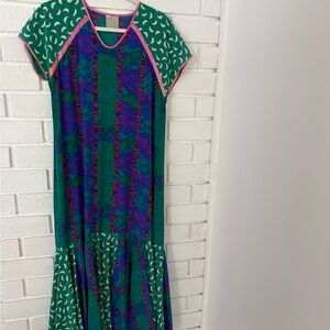 Vintage Shepherd’s Australia Silk Dress